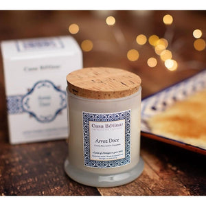 ''Arroz Doce'' soy wax candle