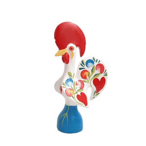 Portuguese rooster in multi-colored ceramic