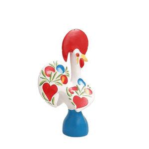 Portuguese rooster in multi-colored ceramic