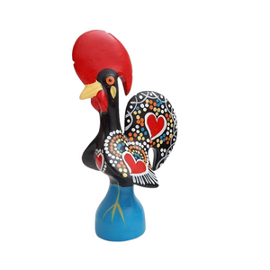 Portuguese rooster in multi-colored ceramic
