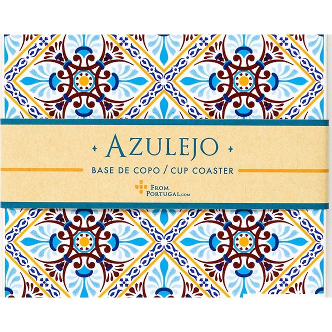 ''Azulejos'' ceramic coasters (choice of patterns)
