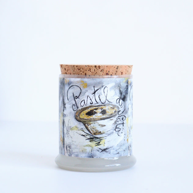 ''Pastel de Nata'' soy wax candle