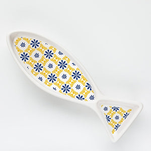 Ceramic ''sardine'' olive dish (choice of patterns)
