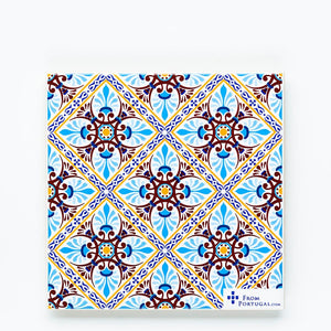 Sous-verres en céramique ''Azulejos'' (choix de motifs)